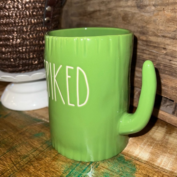 Rae Dunn SPIKED green cactus mug. NWT - Picture 5 of 5